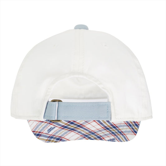 MIKI HOUSE Plaid Cap (UV Protection)