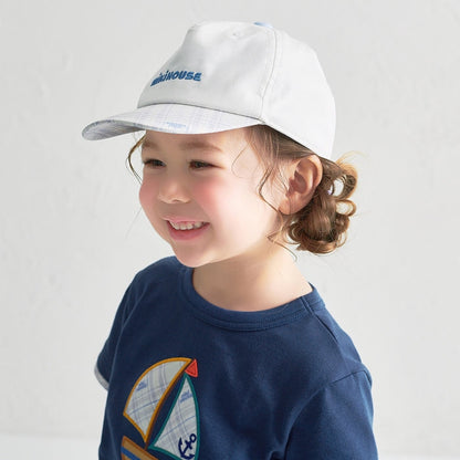 MIKI HOUSE Plaid Cap (UV Protection)