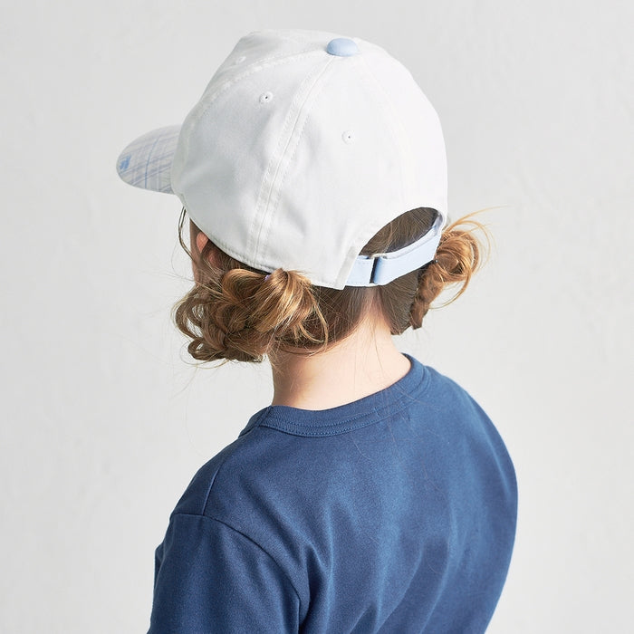MIKI HOUSE Plaid Cap (UV Protection)