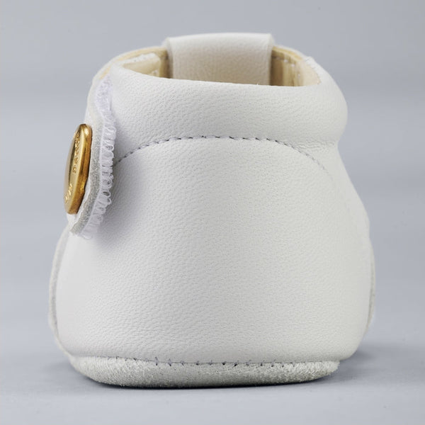 Premier Pre-Walking Leather Sandals - WHITE