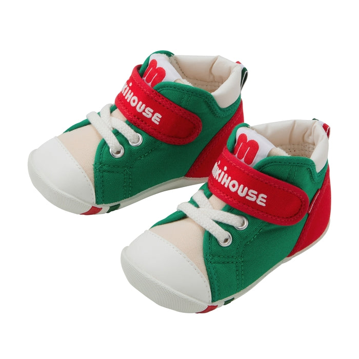 Classic High Top Color Block First Walker Shoes