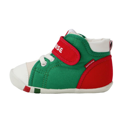 Classic High Top Color Block First Walker Shoes