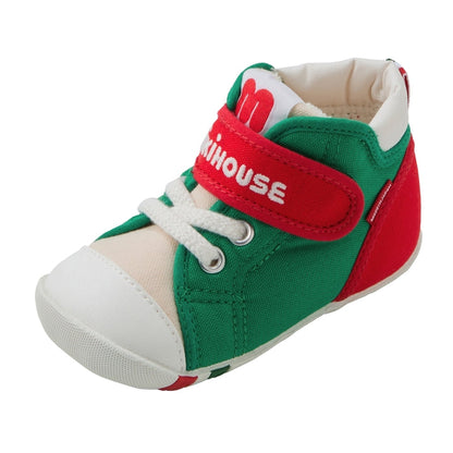 Classic High Top Color Block First Walker Shoes