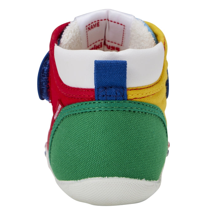 Classic High Top Color Block First Walker Shoes