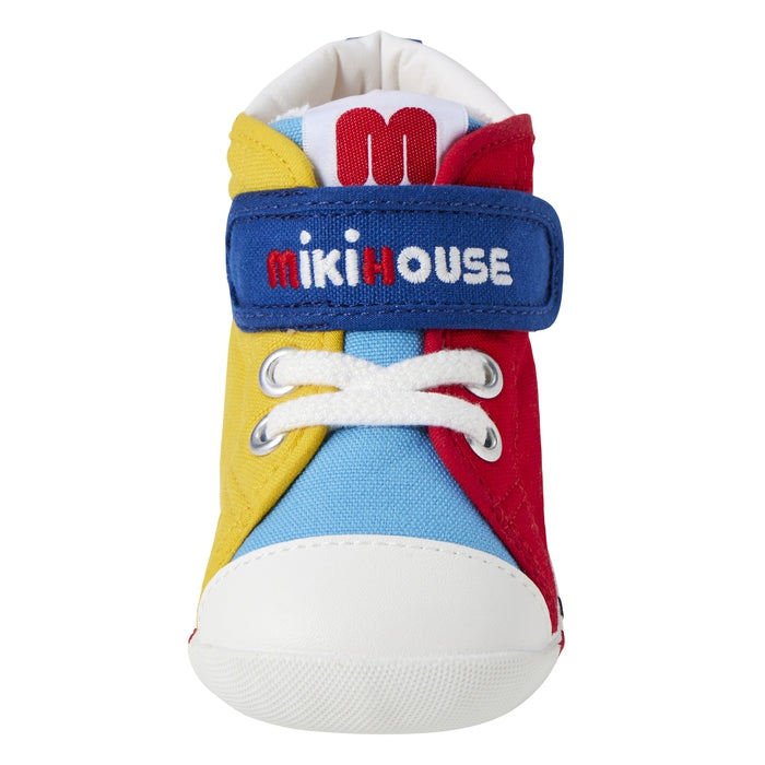 Classic High Top Color Block First Walker Shoes