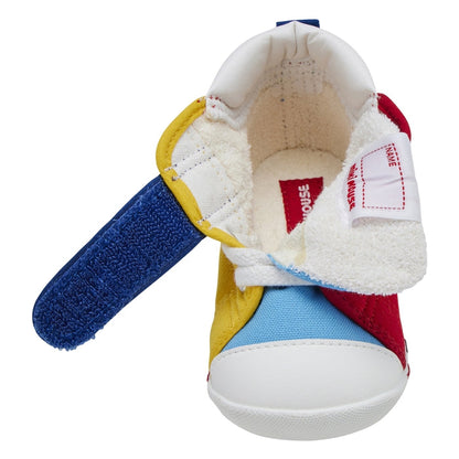 Classic High Top Color Block First Walker Shoes