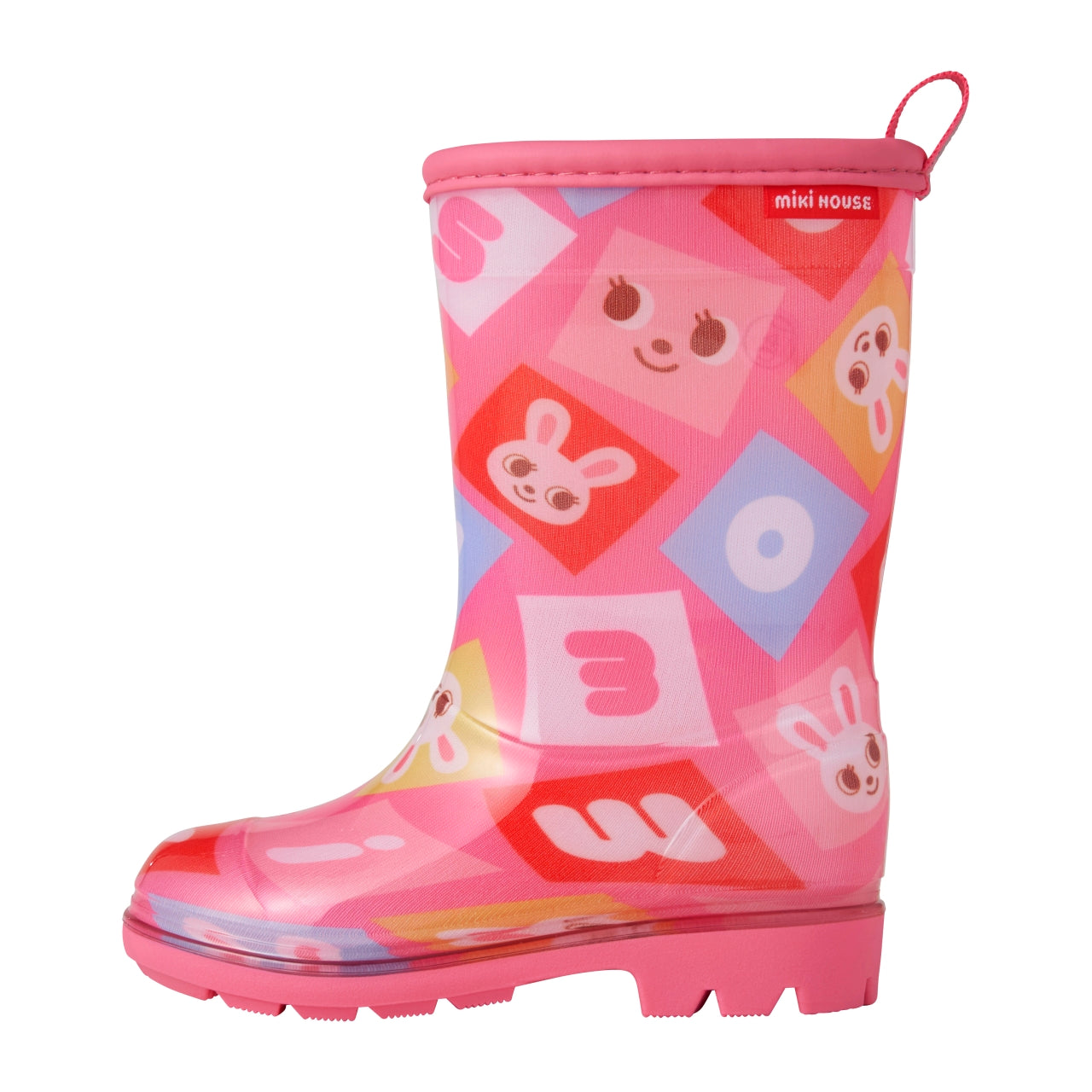 Logo Blocks Rain Boots