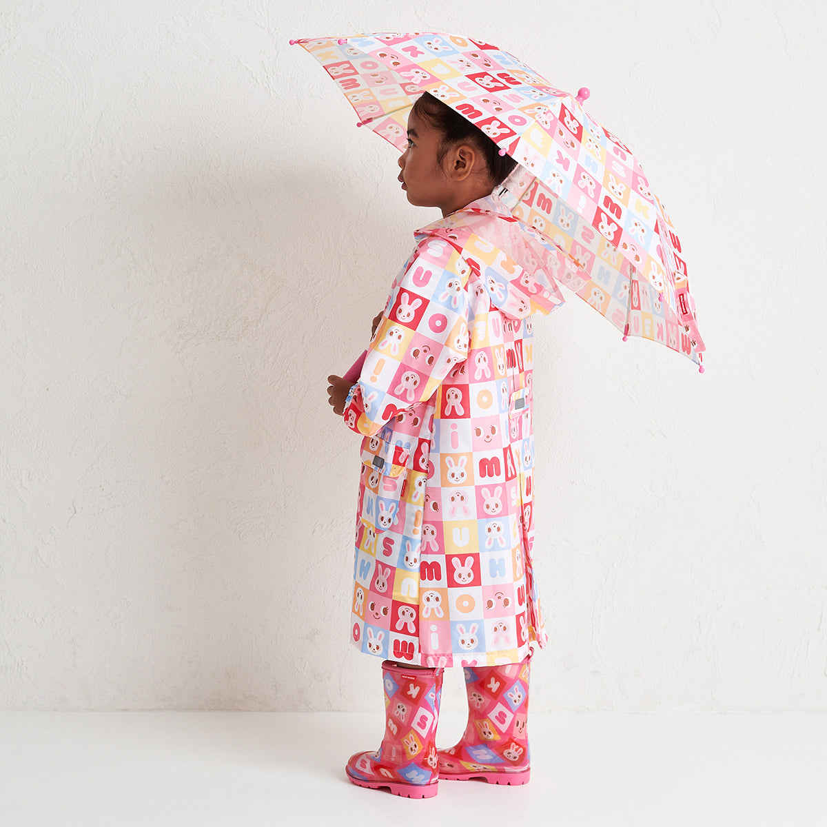 Logo Blocks Rain Boots