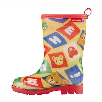 Logo Blocks Rain Boots