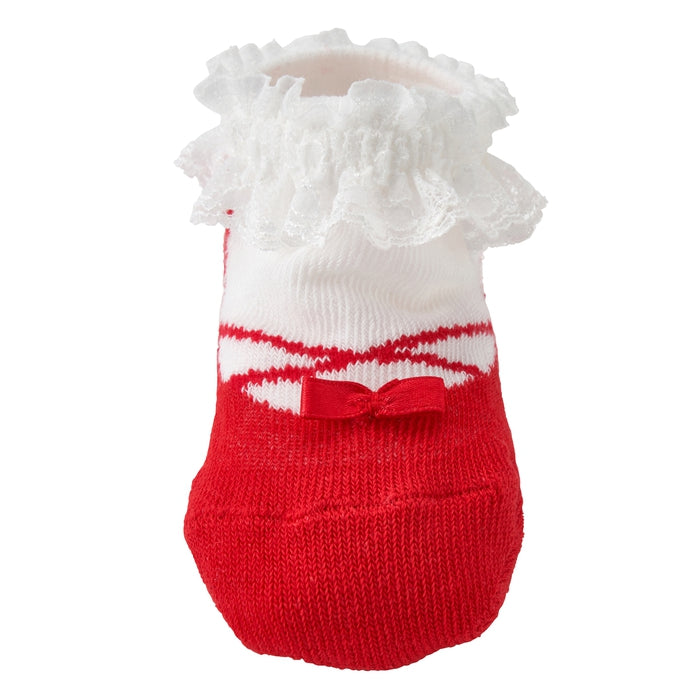 Dress-Up Shoe Design Baby Socks