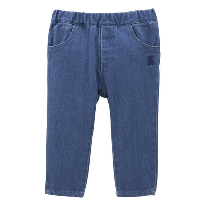 Teddy Bear Emblem Stretch Pants