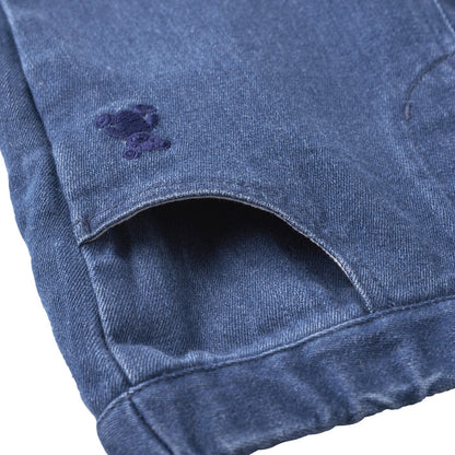 Teddy Bear Emblem Stretch Pants
