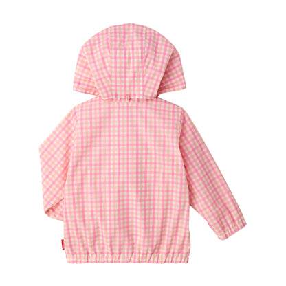 Reversible Gingham Windbreaker (UV Protection)
