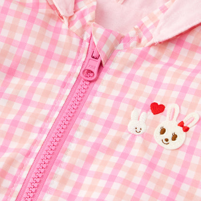 Reversible Gingham Windbreaker (UV Protection)