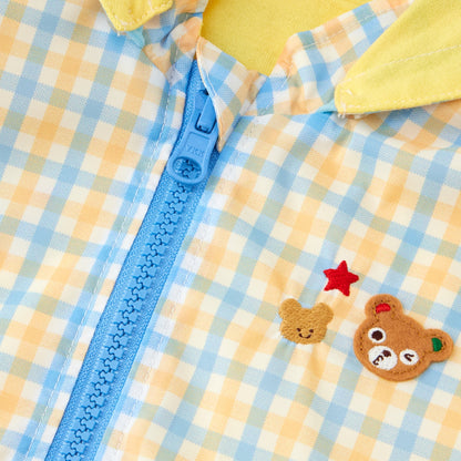Reversible Gingham Windbreaker (UV Protection)