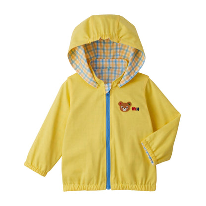 Reversible Gingham Windbreaker (UV Protection)