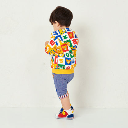 Logo Blocks Zip-Up Hoodie (UV Protection)