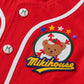 MIKI HOUSE Bear Baseball Jersey