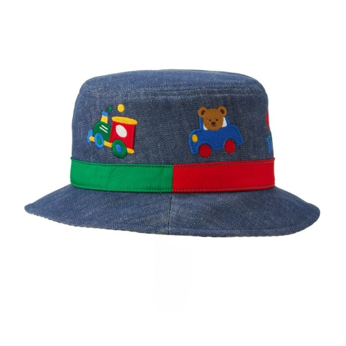 Classic MIKI HOUSE Bear Toy Ride Hat (UV Protection)