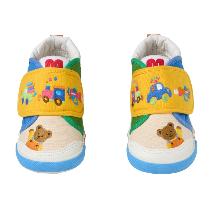 Classic MIKI HOUSE Bear Vehicle Second Shoes