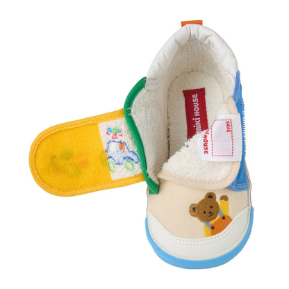 Classic MIKI HOUSE Bear Vehicle Second Shoes