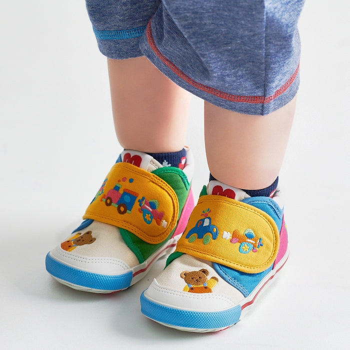 Classic MIKI HOUSE Bear Vehicle Second Shoes