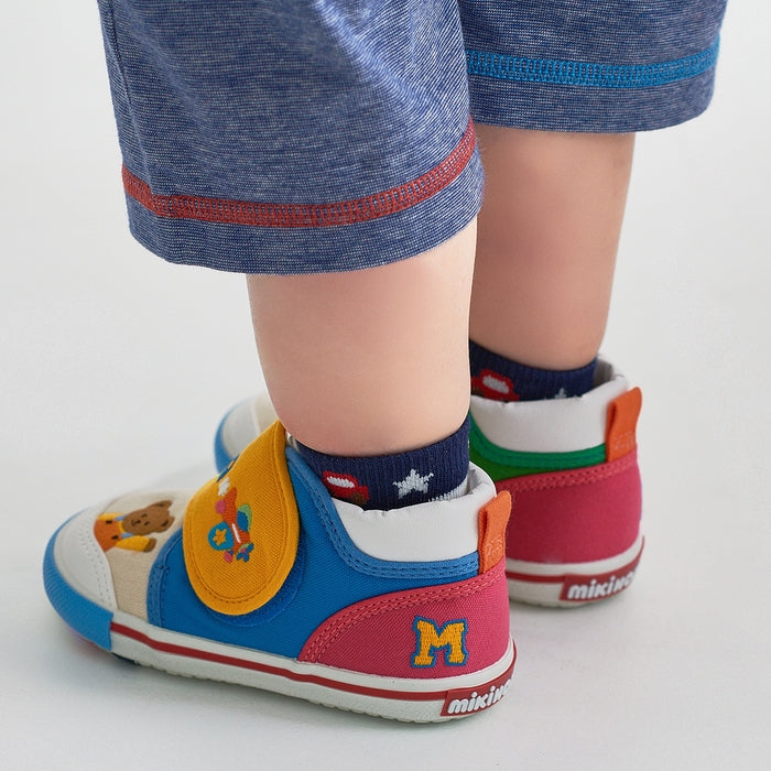 Classic MIKI HOUSE Bear Vehicle Second Shoes