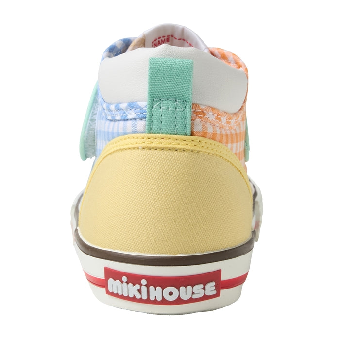 Pastel Gingham Sneakers for Kids