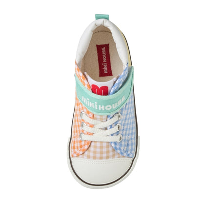 Pastel Gingham Sneakers for Kids