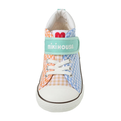 Pastel Gingham Sneakers for Kids