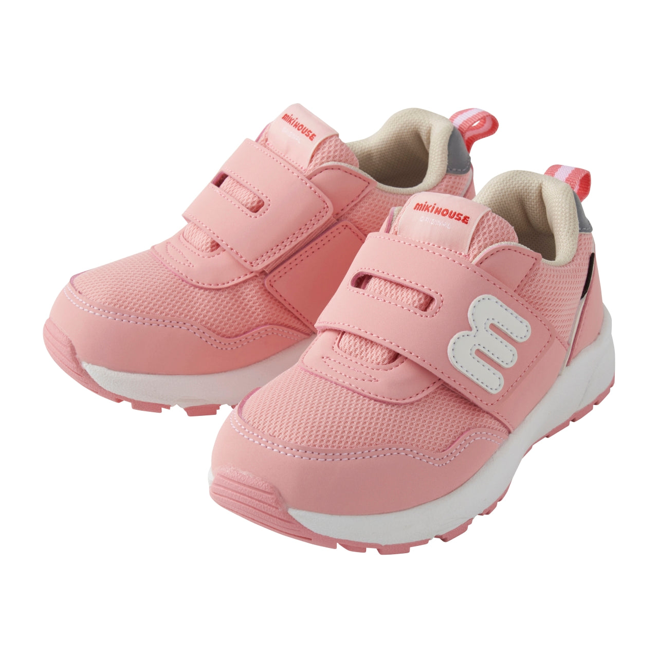 Classic Faux Leather mLogo Sneakers for Kids Water resistant