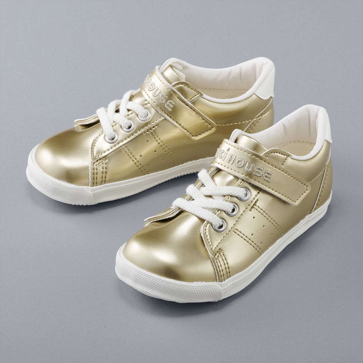 Metallic Gold Sneakers for Kids