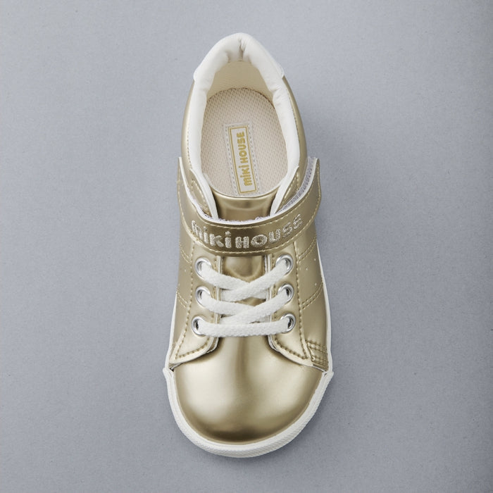 Metallic Gold Sneakers for Kids