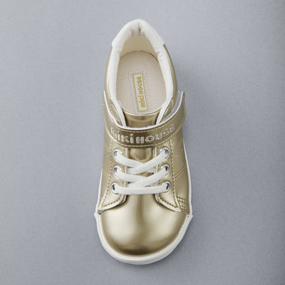 Metallic Gold Sneakers for Kids