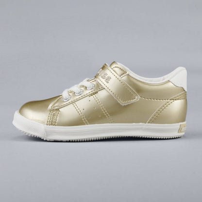 Metallic Gold Sneakers for Kids
