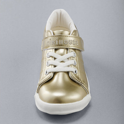 Metallic Gold Sneakers for Kids