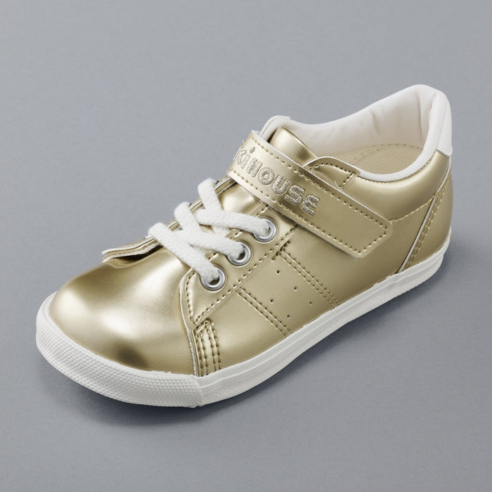 Metallic Gold Sneakers for Kids