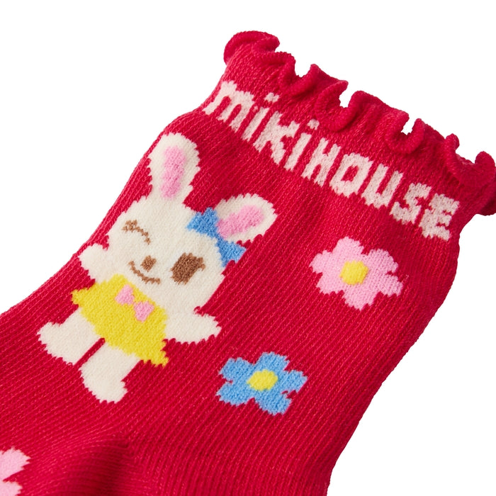Usako’s Exclusive Floral Knit Socks