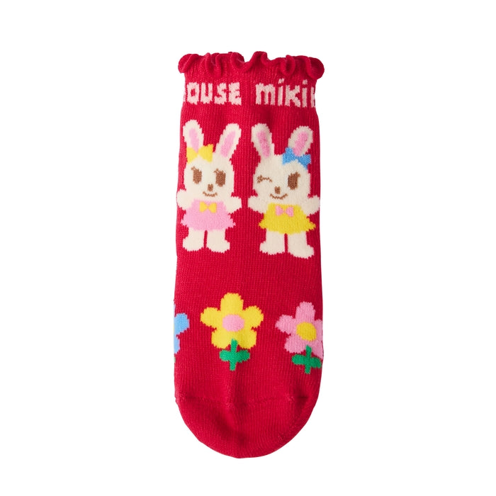 Usako’s Exclusive Floral Knit Socks