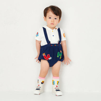 MIKI HOUSE Bear Classic High Socks