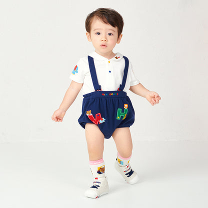 MIKI HOUSE Bear Classic High Socks