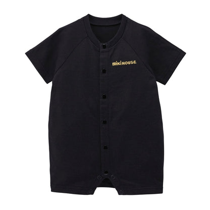 Short Sparkle Back Logo Rompers