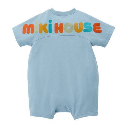 Short Sparkle Back Logo Rompers