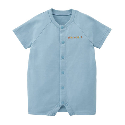 Short Sparkle Back Logo Rompers