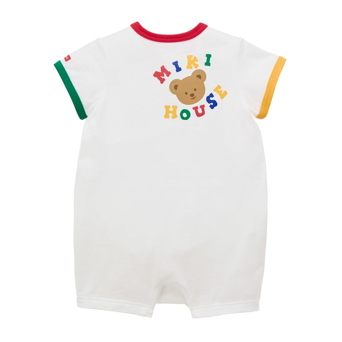 Classic MIKI HOUSE Bear Short Vehicle Coverall