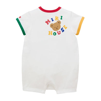 Classic MIKI HOUSE Bear Short Vehicle Coverall