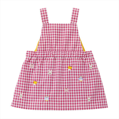 Usako’s Gingham Berry Jumper Skirt