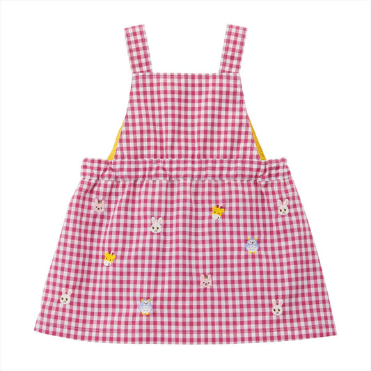 Usako’s Gingham Berry Jumper Skirt