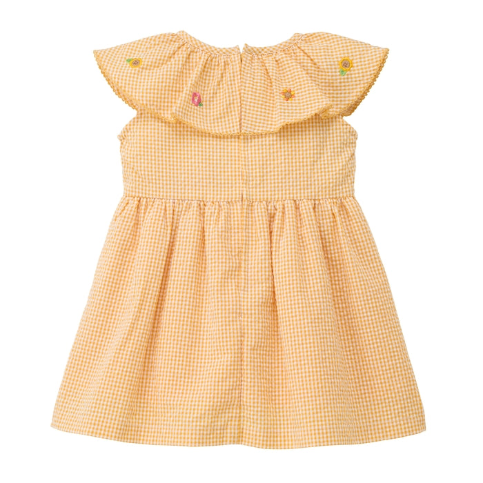 Usako’s Sunflower Gingham Dress