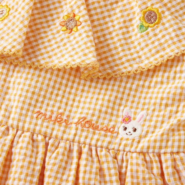 Usako’s Sunflower Gingham Dress